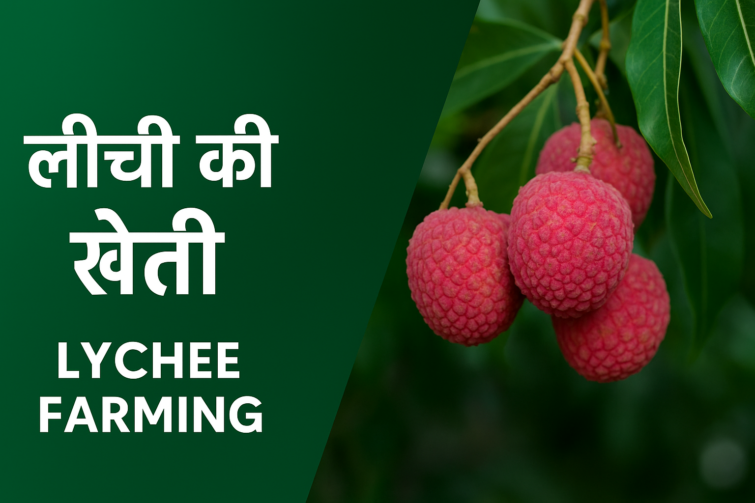 Lychee Farming in India | लीची की खेती – गर्म...